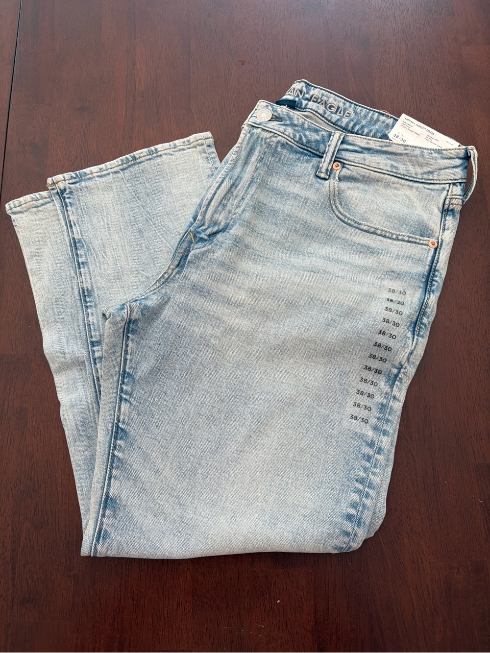American Eagle Outfitters Light Blue Slim Straight Jeans - NWT!
